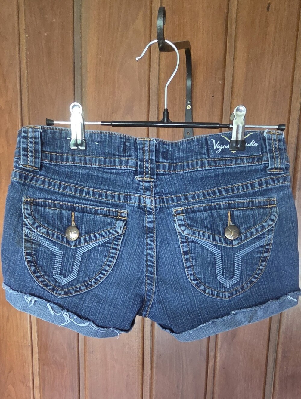 Vigoss Studio Size Seattle Women's Dark Blue Denim Shorts. Super Cute!